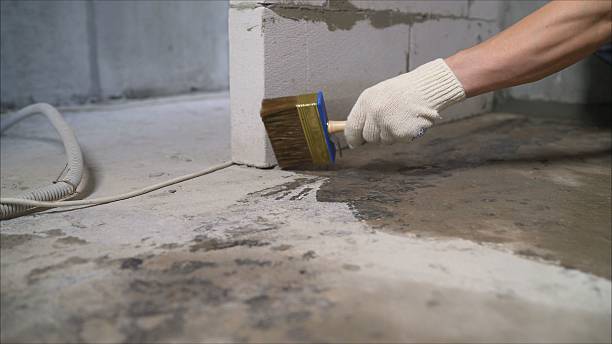 SJ Waterproofing Pros Basement Waterproofing coverage map for Broadway, NC and surrounding area